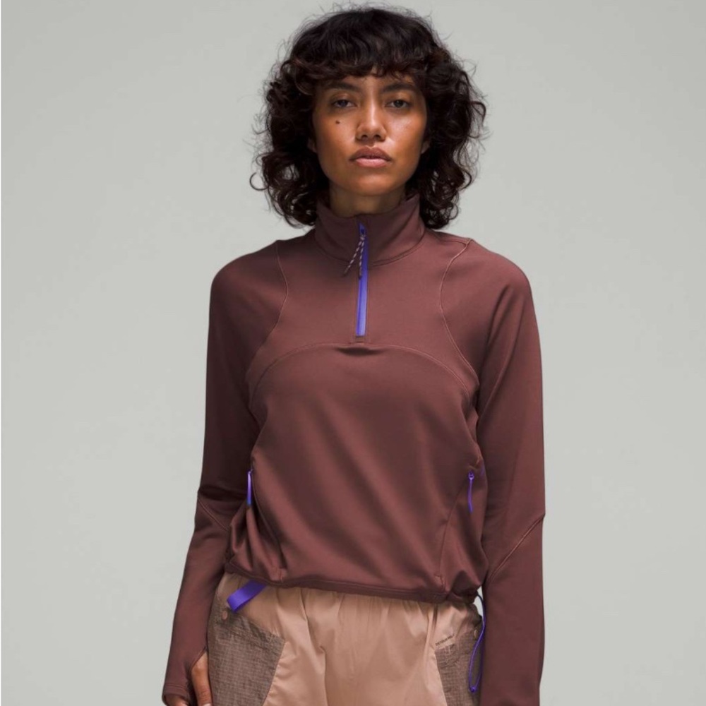 Lululemon Tech Fleece Hiking 1/4 Zip Pullover